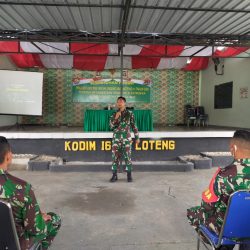 Kodim 1620/Loteng Himbau Hindari Pelanggaran UU ITE Dalam Bermedsos