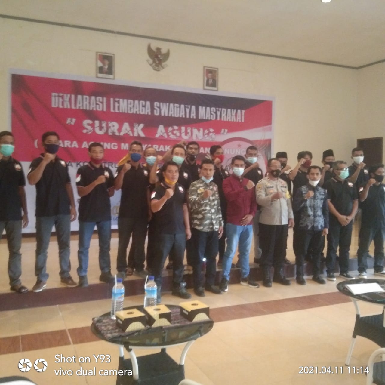 Surak Agung KLU Deklarasikan Diri Bersinergi Dengan Polri