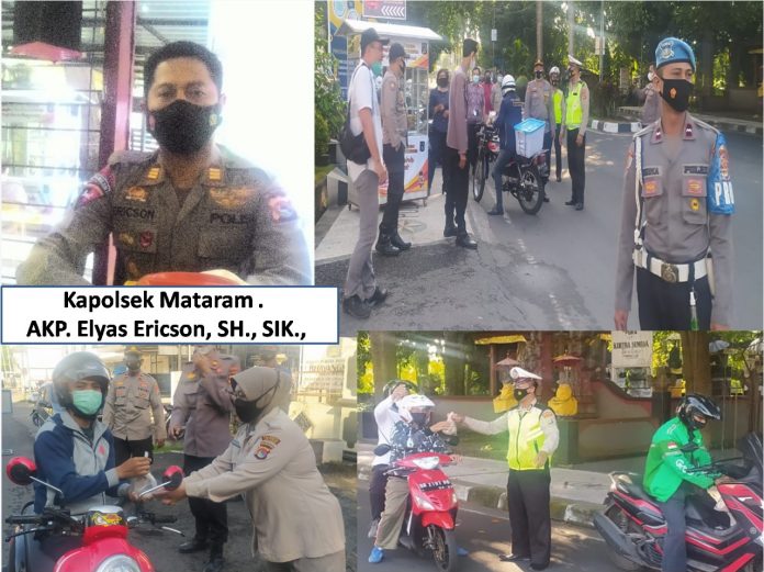Jum’at Berkah, Mapolsek Mataram Baksos Berbagi Makanan Jum’at Berkah, Mapolsek Mataram Baksos Berbagi Makanan