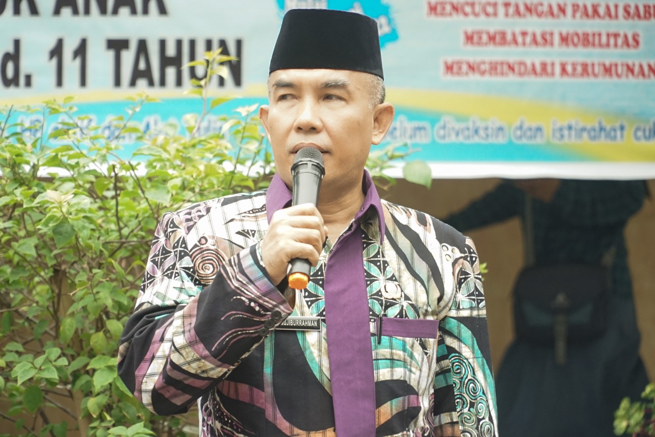 Wakil Walikota Mataram Launcing Vaksin Anak SD