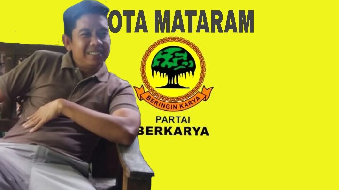 Ketua DPD Partai Berigin Karya Kota Mataram I Gst. Nyoman Agung Sugantha, ST.,