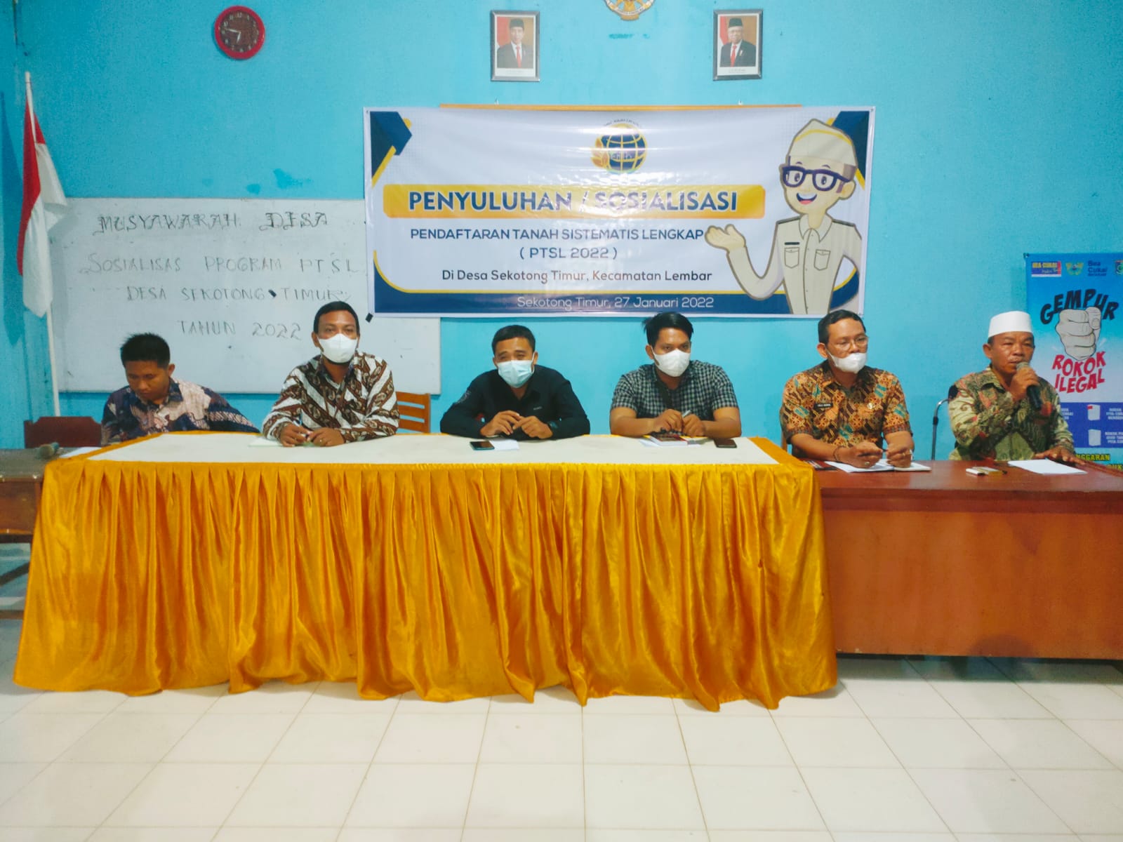 Sinergitas BPN Lobar-Kejaksaan Negeri Mataram Amankan PTSL Dalam Upaya Antisipasi Adanya Mafia Tanah