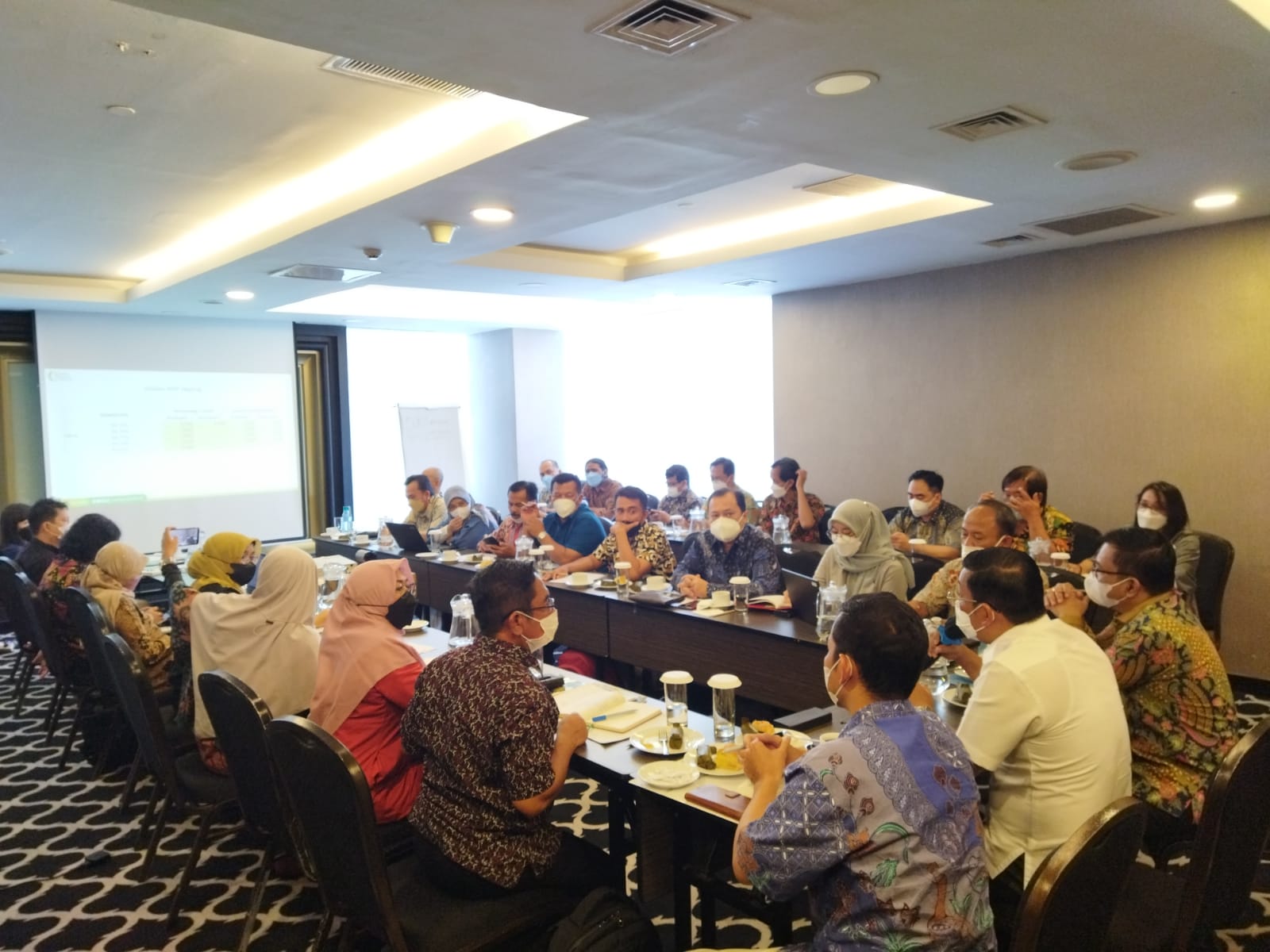 Kepala Biro Organisasi Setda NTB, Dr. Nursalim saat membuka sosialisasi, Jum'at (15/7) bertempat di Graha Bhakti Praja, Mataram.