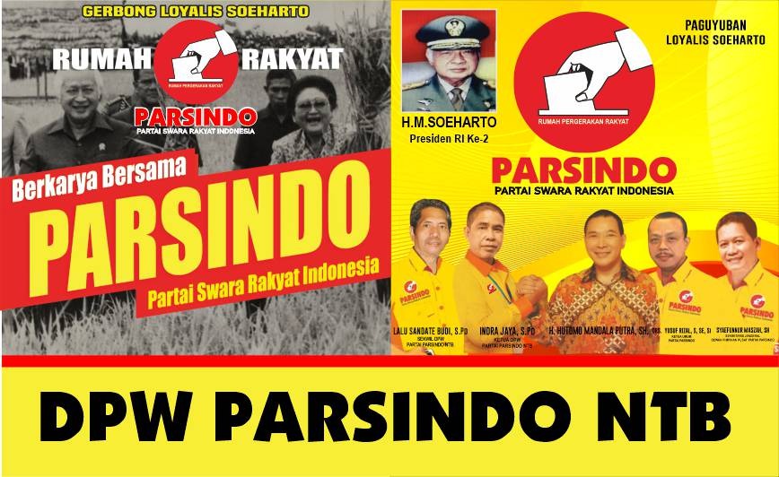 pengurus Partai PARSINDO di NTB sudah terpenuhi sesuai yang dipersyaratkan Komisi Pemilihan Umum (KPU), 30% dari unsur wanita