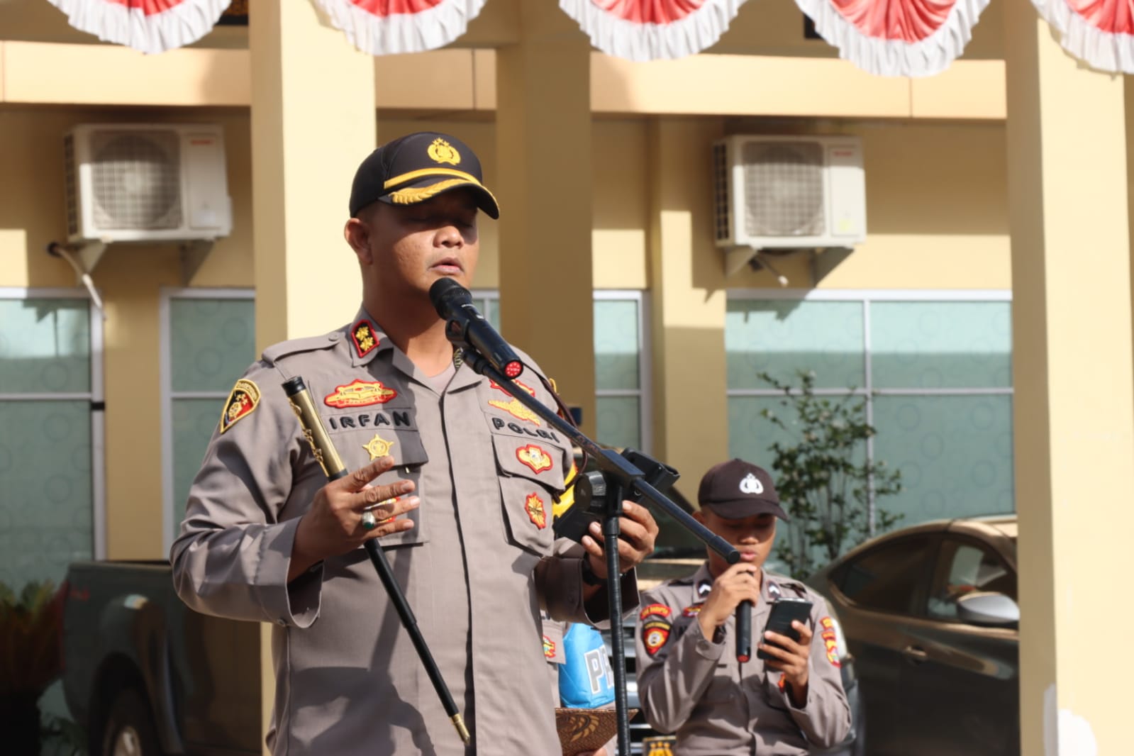 Kapolres Lombok Tengah AKBP Irfan Nurmansyah, SIK, MM., Amanatkan, Polisi Jangan Bergaya Hidup Glamour