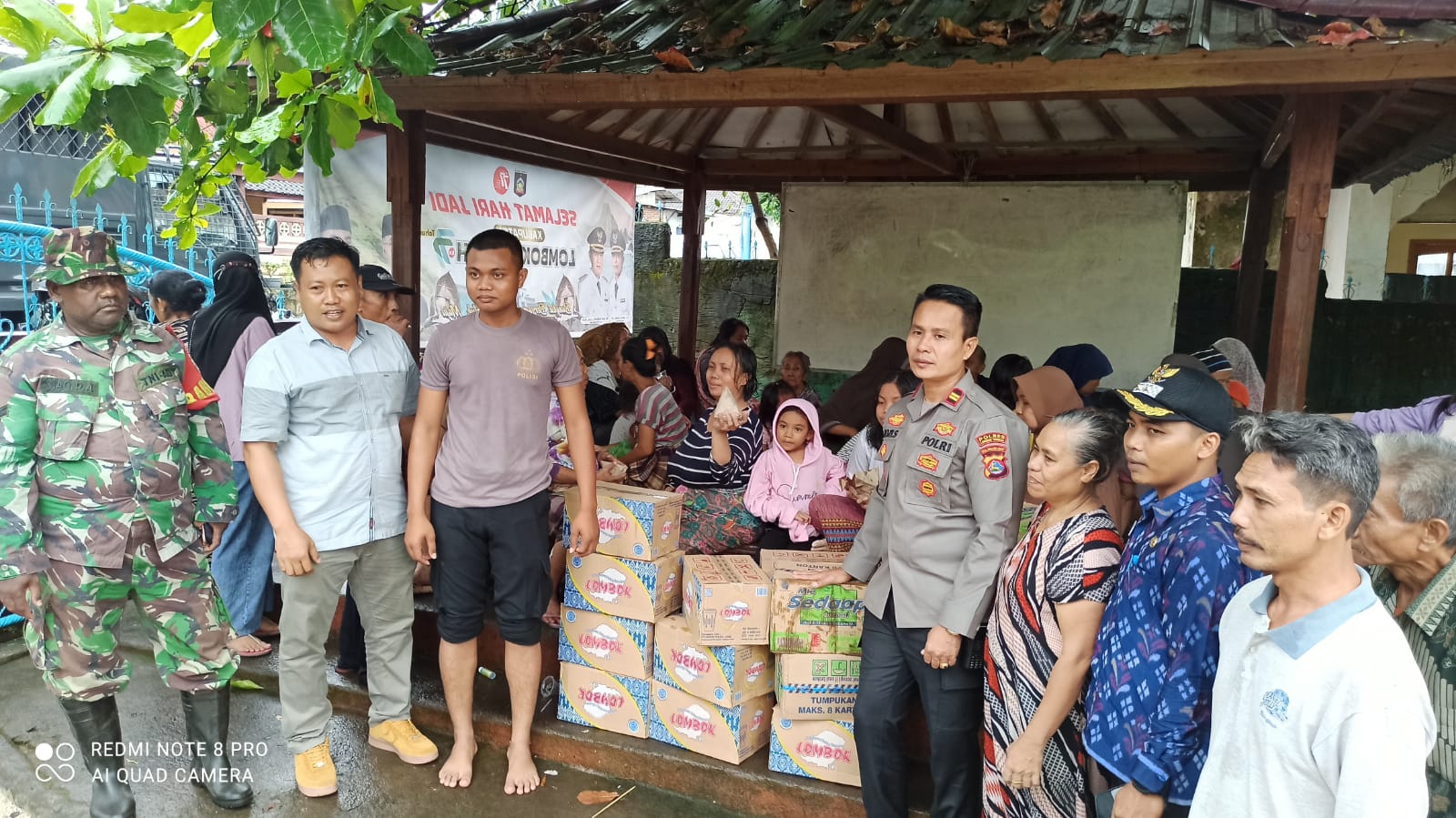 Polres Loteng Evakuasi 35 KK, Antisipasi Banjir Susulan Di Kota Praya