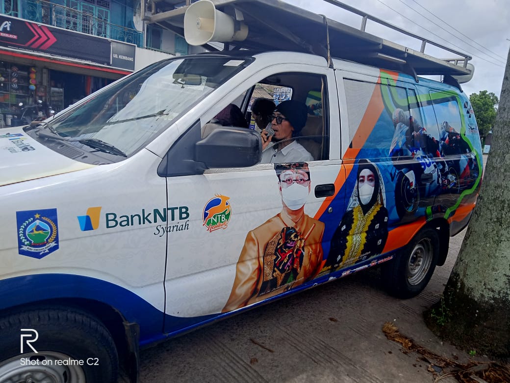 Diskominfotik NTB Sosialisasi Informasi WSBK Dengan Mobile Calling