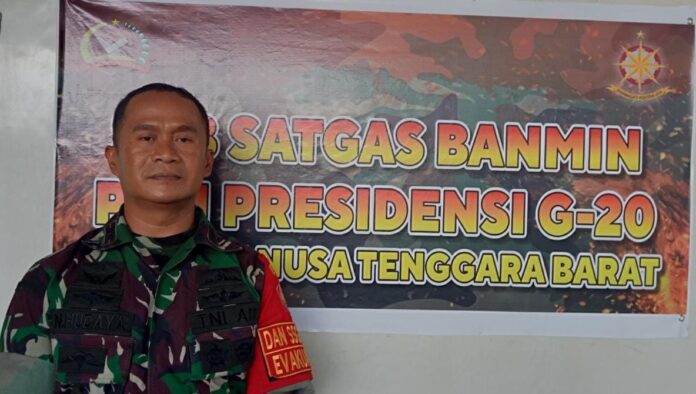 Subsubsatgas Evakuasi Banmin KTT Presidensi G20 Wilayah NTB, Letkol Cba Nandang : kami selalu siap Subsubsatgas Evakuasi Banmin KTT Presidensi G20 Wilayah NTB, Letkol Cba Nandang : kami selalu siap