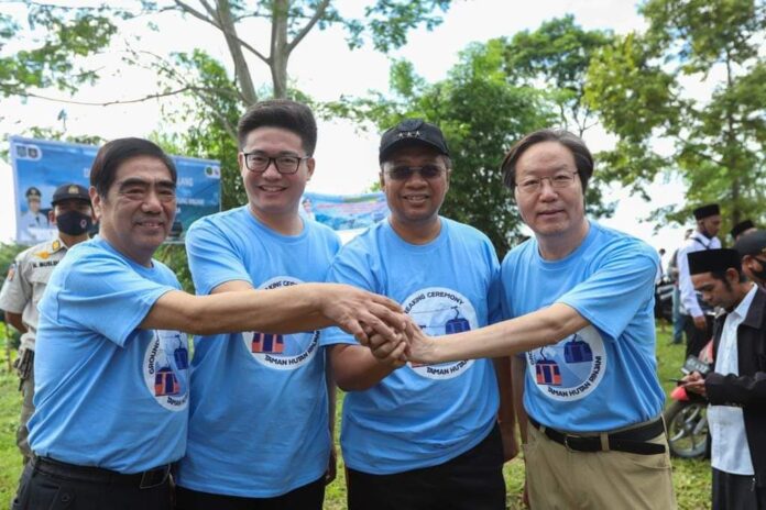 NTB Gemilang Bukan Khayalan, Kereta Gantung Nyata Ada Di TAHURA Karang Sidemen PT. Indonesia Lombok Resort, sebagai penyelenggara kegiatan Ground Breaking Kereta Gantung rencana selesai pengerjaannya tahun 2025 dan bisa digunakan