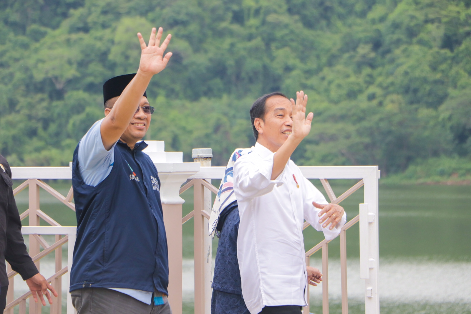 Gubernur NTB Dampingi Presiden Resmikan Bendungan Beringin Sila 