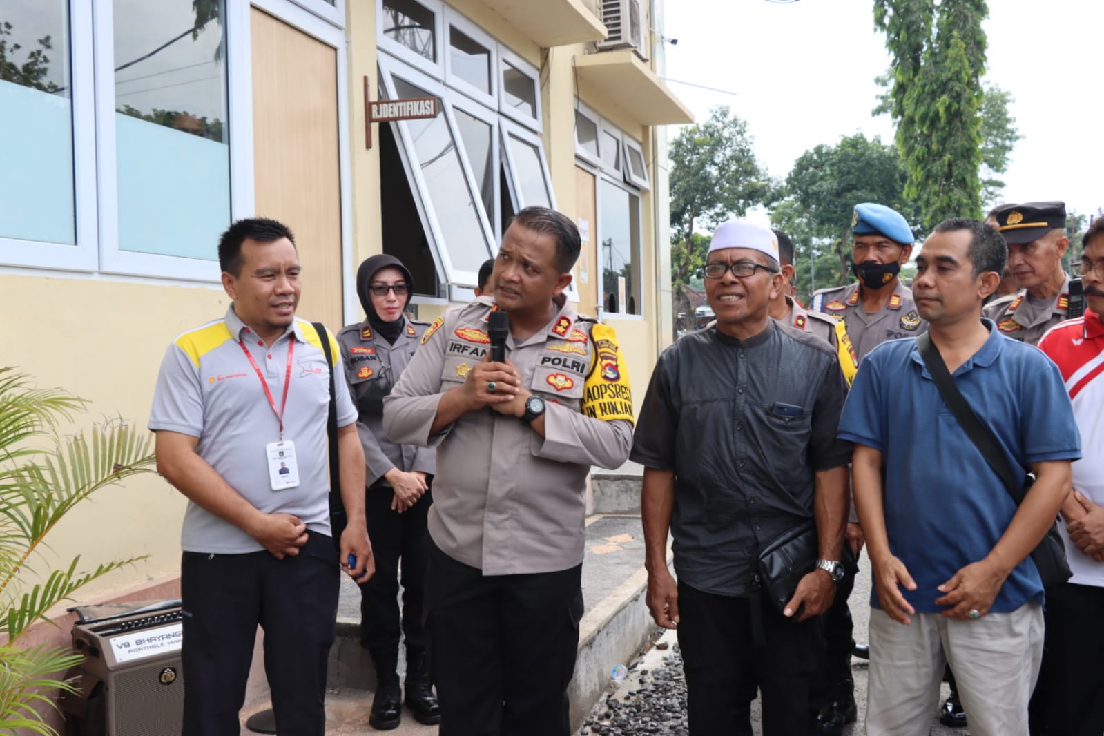 Kapolres Lombok Tengah Resmikan Ruang Pers Untuk Wartawan