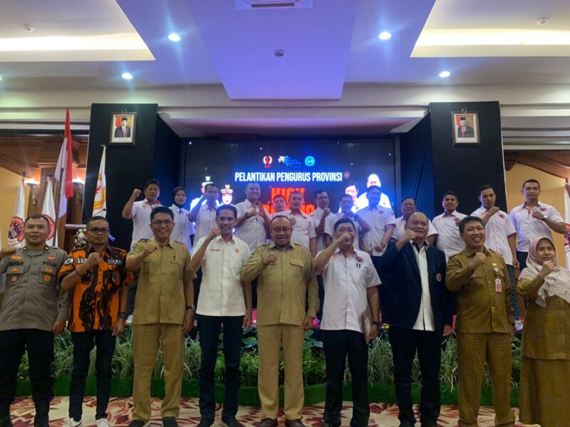 Sekda NTB Hadiri Pengukuhan Pengurus Provinsi Kick Boxing NTB