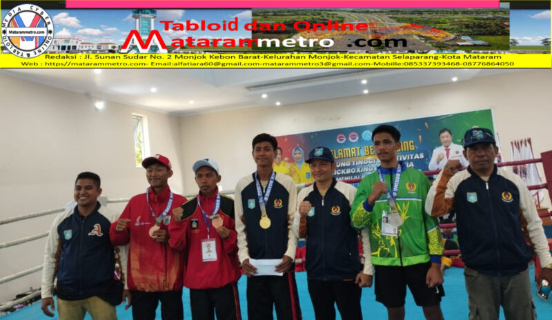Lombok Barat Raih Tiga Medali Emas Cabor Kickboxing, Dompu Runner Up