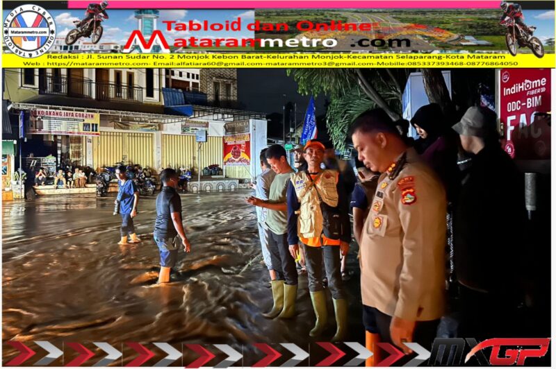 Bima Kota Terendam Banjir 2 Meter Kapolres dan Pemkot Berjibaku Amankan Warga