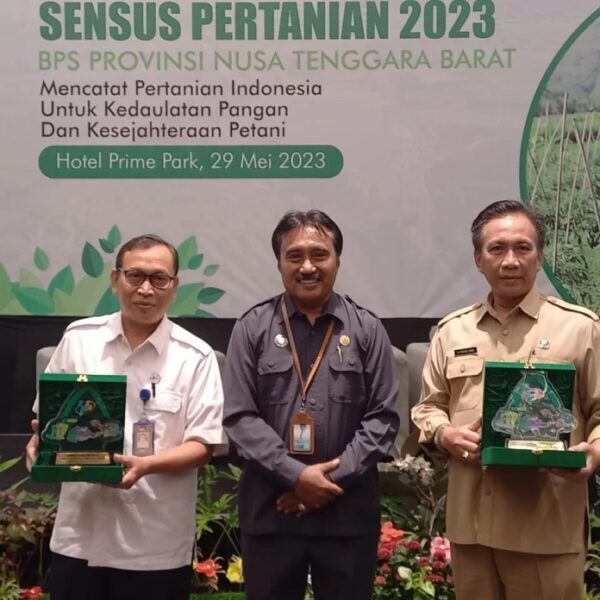 BPS NTB Kerahkan 4.777 Petugas Untuk Sensus Pertanian 2023.