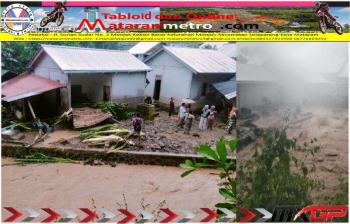 Quick Respon, Polsek Pemenang Evakuasi Korban Banjir Quick Respon, Polsek Pemenang Evakuasi Korban Banjir