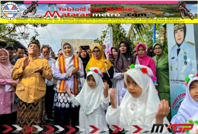 Gerakan Gotong Royong Bhakti Stunting Lotim Bersama Wagub NTB Gerakan Gotong Royong Bhakti Stunting Lotim Bersama Wagub NTB