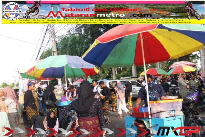 Ratusan PKL Meraup Berkah Karnaval Budaya LKS SMK/SLB dan OSN di Lotim