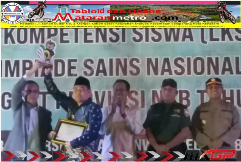 Gubernur NTB Tutup Resmi LKS SMK/SLB dan OSN 2023 Lotim