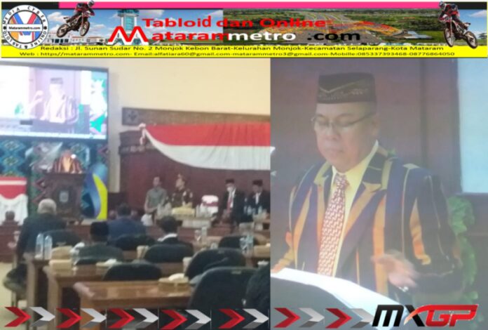 DPRD NTB Gelar Pari Purna PAW Mori Hanafi digantikan Muh. Ali Jaharuddin DPRD NTB Gelar Pari Purna PAW Mori Hanafi digantikan Muh. Ali Jaharuddin