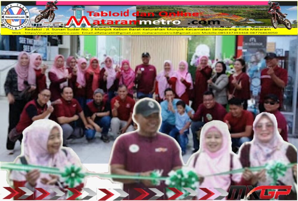 Direktur Rumah Sakit Umum Daerah Provinsi NTB dr. Lalu Herman Mahaputra saat meresmikan pelayanan Hospital Corner di Lombok Episentrum Mall