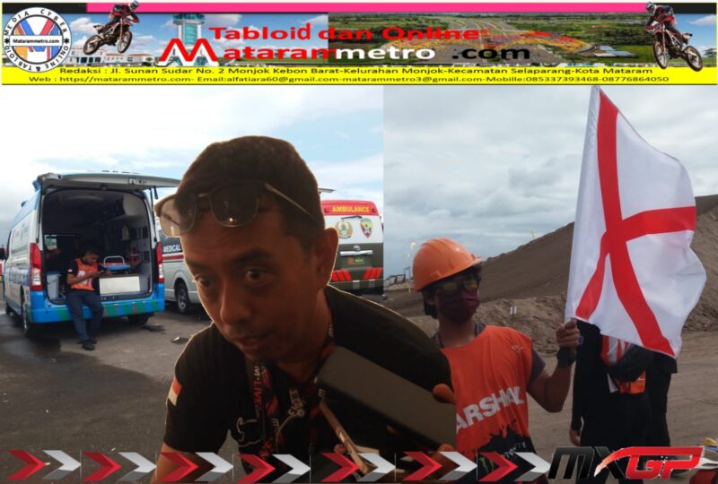Koordinator Rider Nakes Ring 1 Sebut Insiden MXGP Selaparang Lebih Beresiko