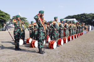 Pj Gubernur Hadiri HUT TNI ke 78 Apresiasi Peran TNI Jaga Kedaulatan NKRI
