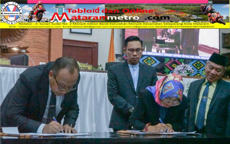 Paripurna DPRD Provinsi NTB terhadap Penyampaian Laporan Badan Anggaran terhadap hasil pembahasan Rancangan Peraturan Daerah APBD tahun anggaran 2024