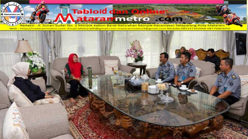 Terima Audiensi Kemenkumham NTB, Bunda Lale : Penting Sinergitas Bersama Untuk Sosialisasi HAKI di NTB