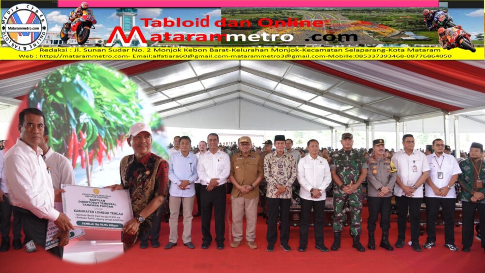 Kunker Mentan di NTB, Akselerasi Peningkatan Produksi Pangan