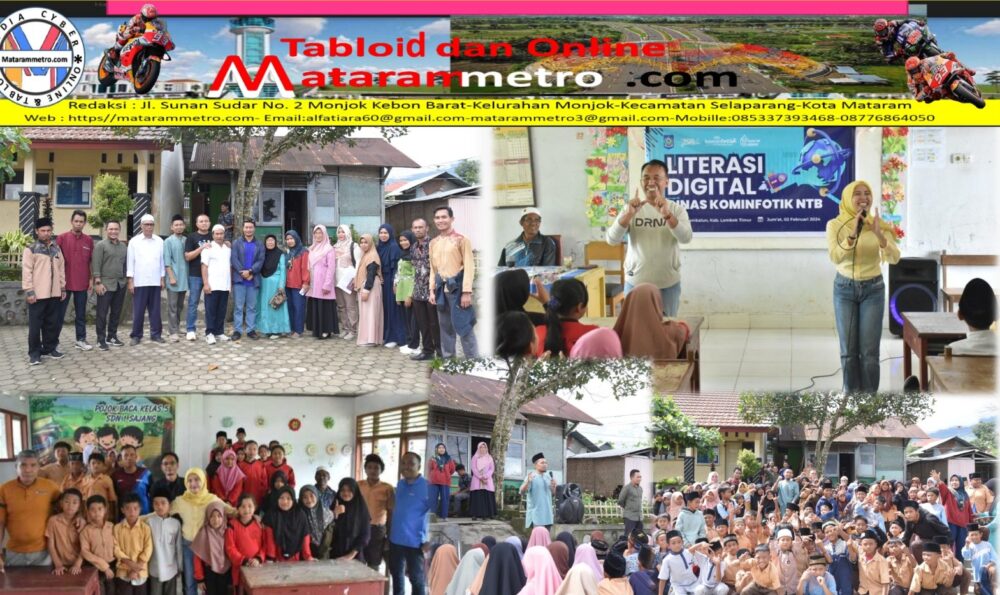 Jum'at Salam di Desa Sajang: Diskominfotik NTB Sosialisasi Literasi Digital di Sekolah