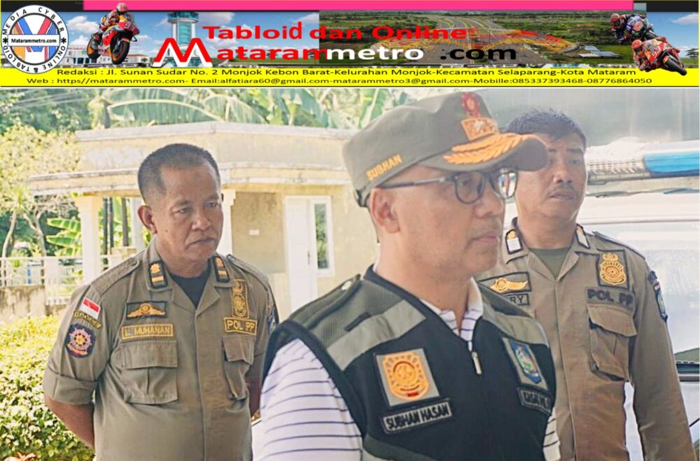 Kasat Polpp NTB Subhan Hasan “SATPOLPP NTB Siaga 24 Jam Patroli PAM Pemilu Damai 2024 “demi NTB Maju Melaju