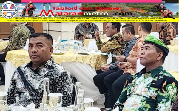 Ibnu Salim Plh. Pj Gubernur NTB Hadiri Entry Meeting LKPD 2023