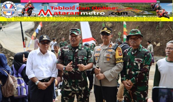 Kapolres Lombok Utara Hadiri Penutupan TMMD ke-119 di Lombok Utara