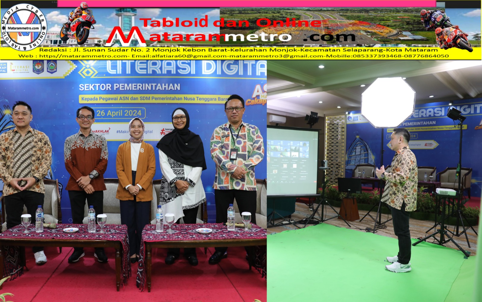 Lampaui 7000 Peserta Literasi Digital  ASN dan SDM NTB Dihari Ke-3