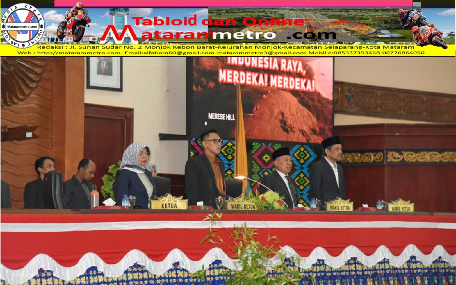 Dewan Perwakilan Rakyat Daerah (DPRD) Provinsi NTB menyetujui sebuah Raperda Inisiatif tentang Perlindungan dan Pengelolaan Lingkungan Hidup menjadi Perda Provinsi NTB