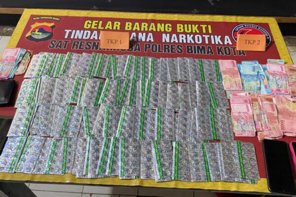 Hendak Diedarkan Saat Malam Pergantian Tahun, Tim Kaisar Hitam Sita 1010 Butir Pil Tramadol
