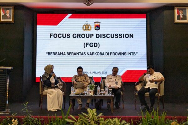 Kapolda NTB Gelar FGD Bersama Berantas Narkoba di Provinsi NTB