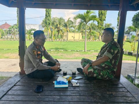 Coffee morning, Momentum jalin sinergitas dan kerja sama TNI dan Polri.