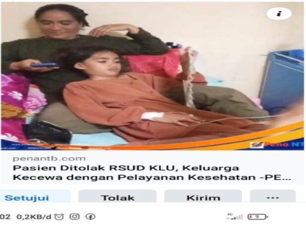 Isyu Penolakan Pasien di RSUD KLU, Ini Klarifikasi Humas