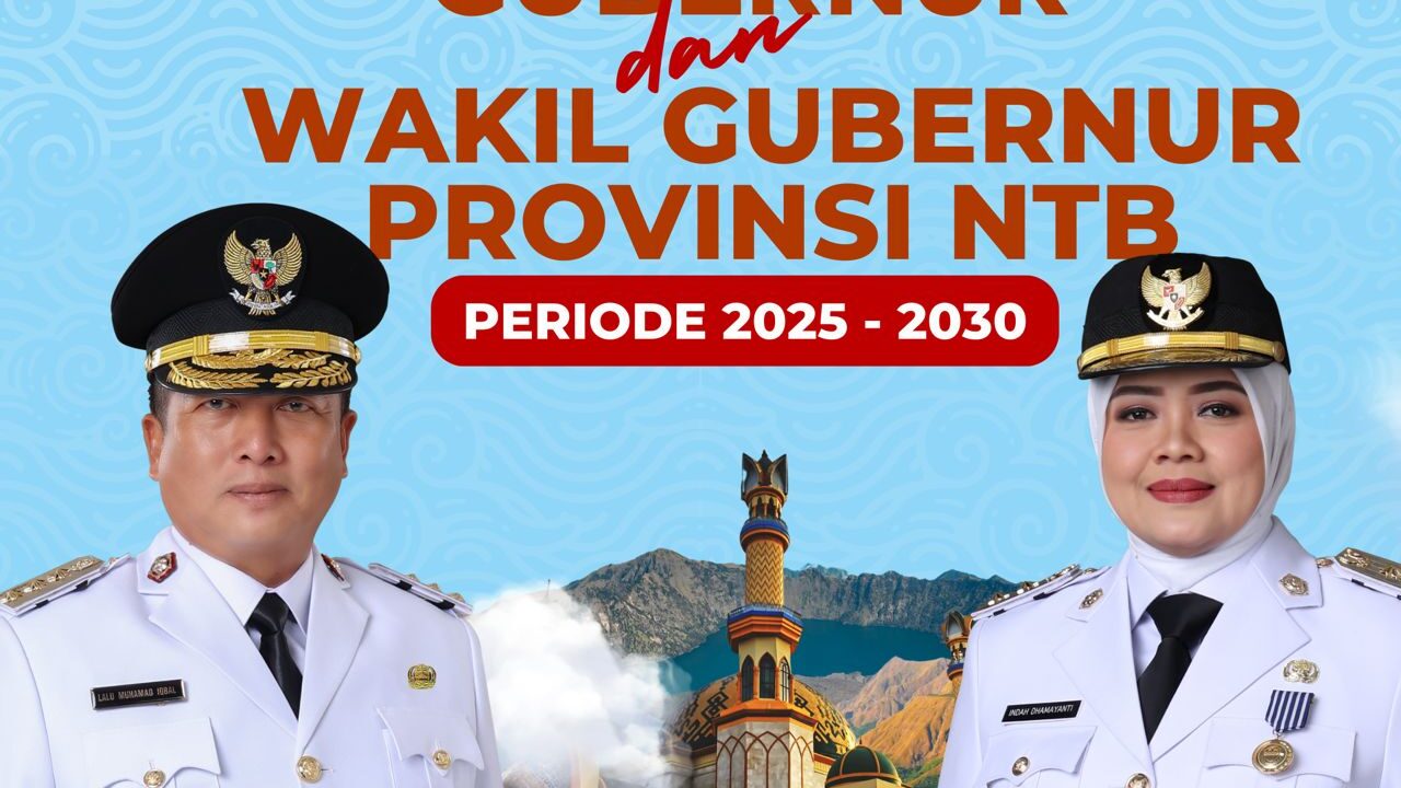 Pelantikan Iqbal Dinda Gubernur dan Wakil Gubernur NTB Terpilih Dipastikan 20 Februari 2025