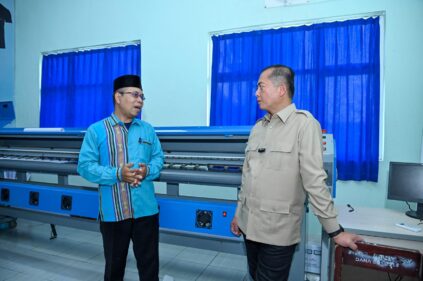 Kunjungi SMKN 1 Jerowaru, Gubernur NTB Harap Pengembangan SMK Selaras dengan Kebutuhan Industri