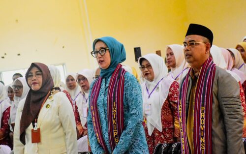 Bunda Sinta Buka Penguatan Organisasi IGTKI-PGRI NTB Membangun Karakter Anak