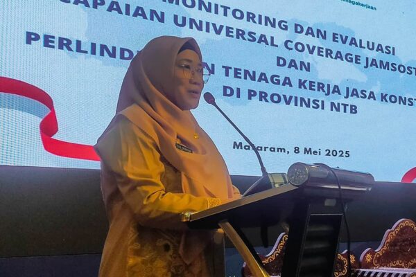 Pemprov NTB Dorong Naiknya Perlindungan Jamsostek NTB