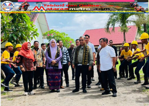 Wagub NTB dan Ketua MPR RI Kunjungi Kelas Komatsu Kerjasama SMKN 6 Mataram dengan Perusahaan Jepang