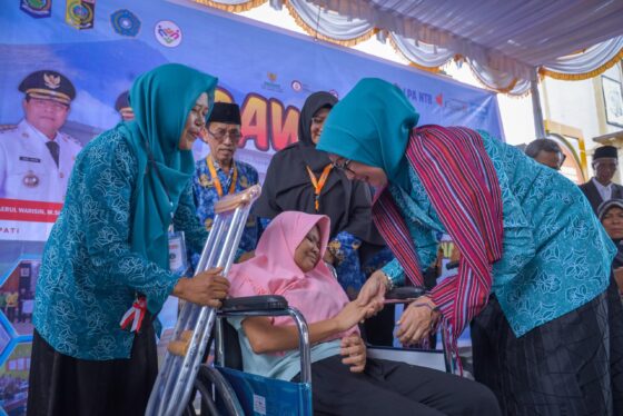 Ketua TP PKK NTB Apresiasi Desa Lendang Nangka atas Nol Kasus Perkawinan Anak