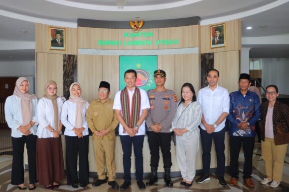 Wamenpora RI Taufik Hidayat Kunjungi Lombok Utara, Polri Tunjukkan Dukungan Penuh terhadap Program Pemerintah