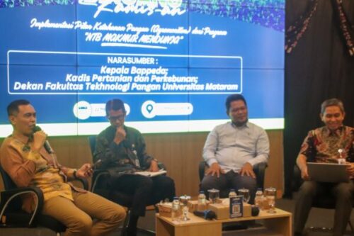 Bincang Kamisan Membahas Isu Terkait Agro-Maritim Jadi Jurus Andalan NTB Dalam Memperkuat Ketahanan Pangan