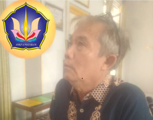 Dr. Mawardi guru pembimbing jurusan bahasa Jepang SMKN 4 Mataram