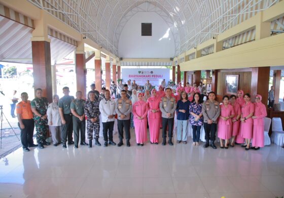 Bakti Kesehatan dan Bantuan Sosial Polda NTB Sambut Hari Bhayangkara Ke-79